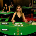 Live three card poker